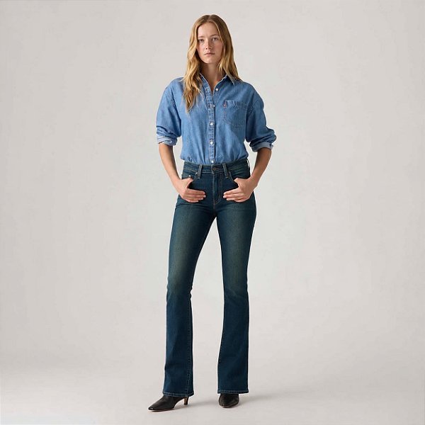CALÇA LEVI'S FEMININA 725 HIGH RISE BOOTCUT 187590344