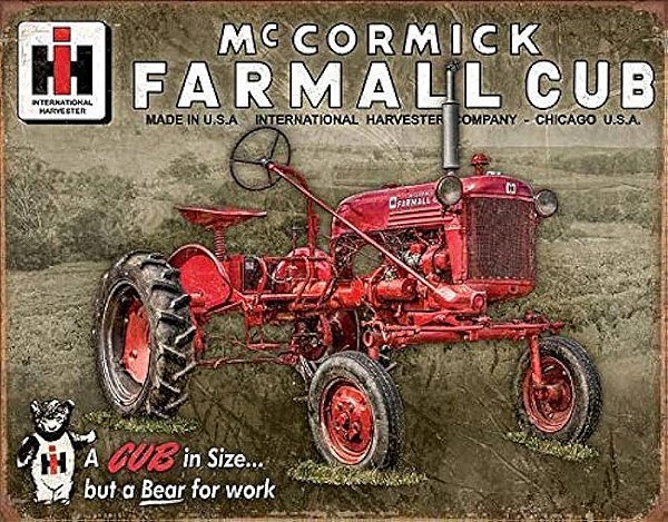 PLACA DECORATIVA FARMAL CUB