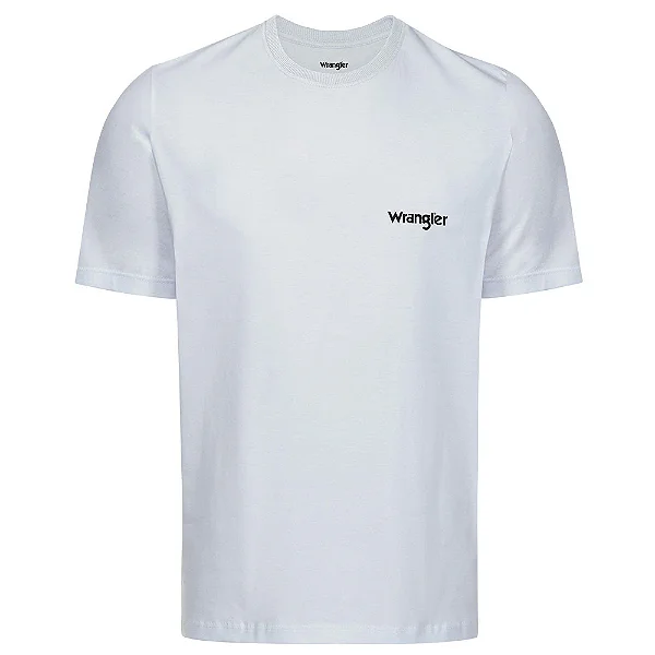 CAMISETA WRANGLER MASC TSHIRT BRANCA BASIC WM5584BR