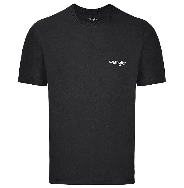 CAMISETA WRANGLER MASC TSHIRT PRETO BASIC WM5584PR