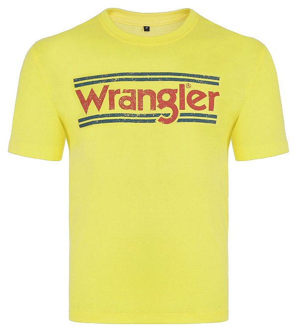 CAMISETA AMARELA WM58624AM - WRANGLER