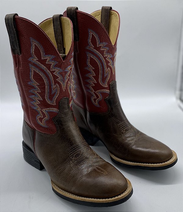 BOTA JACOMO TEXAS PINHAO NAPA VERMELHO 4121 GP