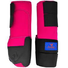 CANELEIRA DE NEOPRENE P/ EQUINOS EQUITECH CT01-EQ ROSA