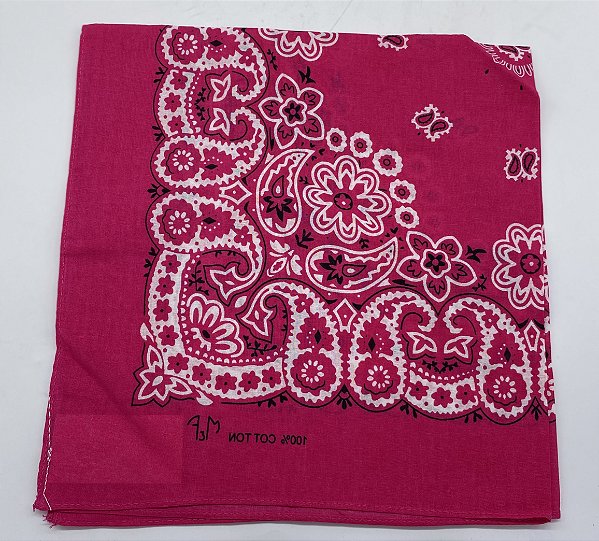 BANDANA ROSA M&F IMPORTADA