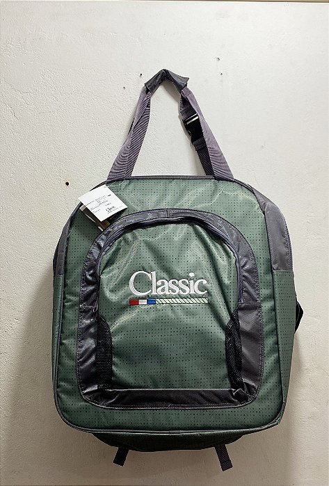 SACOLA BOLSA CLASSIC DE CORDA LAÇO NYLON IMPORTADA CC2004-CL VERDE