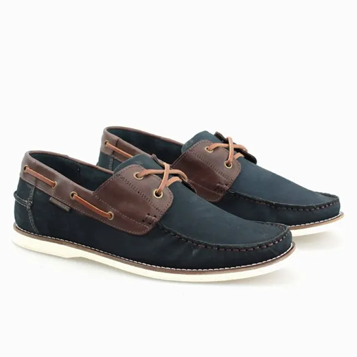 SAPATO ANATOMIC GEL DOCKSIDE NOBUCK MARINHO 1905