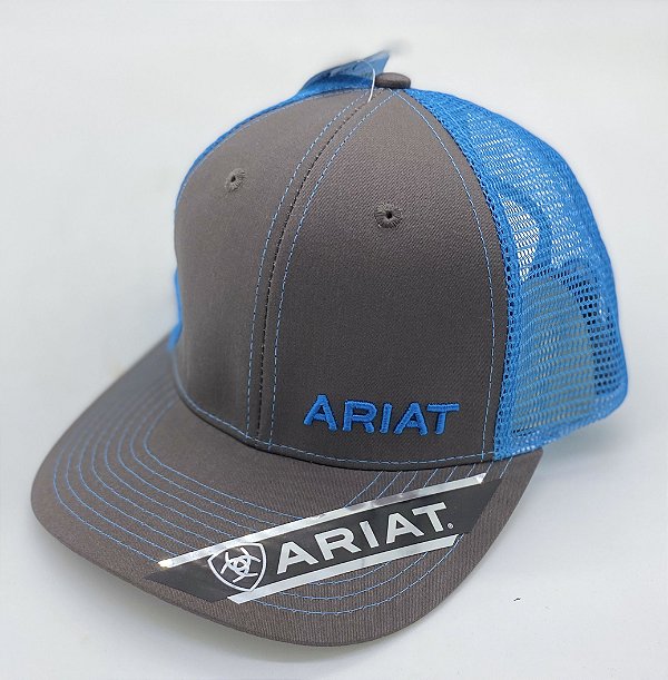 BONE ARIAT CINZA AZUL