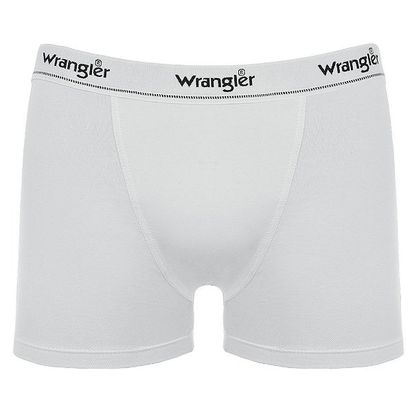 CUECA BOXER BRANCA WRANGLER WMUW0028BR