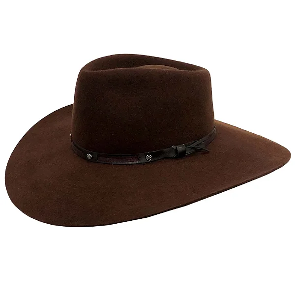 CHAPEU PRALANA 5X CAMPO II ABA10 CAFE 12335