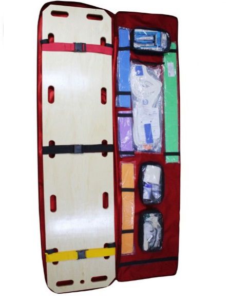 Kit Cipa Com Prancha Em Compensado Naval Capa Vermelha