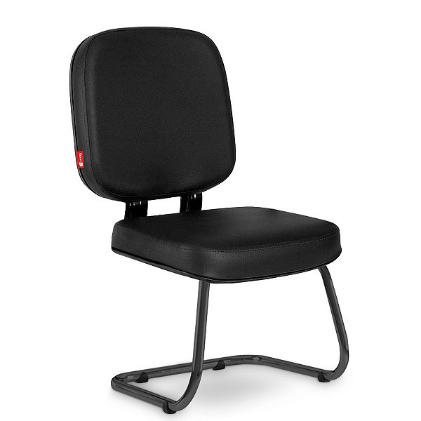 Cadeira Diretor Fixa Interlocutor Suporta 150 kgs Bigger BGD03 FTS