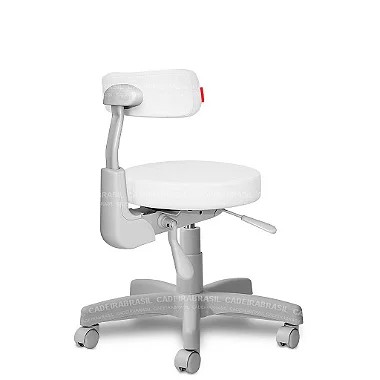 Cadeira Mocho Ergonômico Estética, Odontologia, Tatuador, Fisioterapia Cadeira Brasil Premium CB 1537 FTS