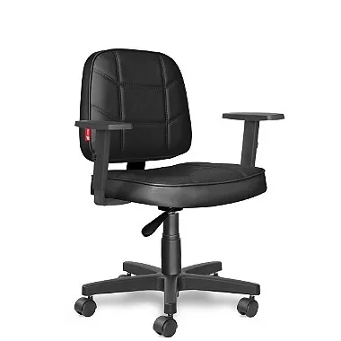 Cadeira Ergonomica Giratória para Escritório com Braços Regulável Secr -  Cadeira Brasil - 7 Anos!