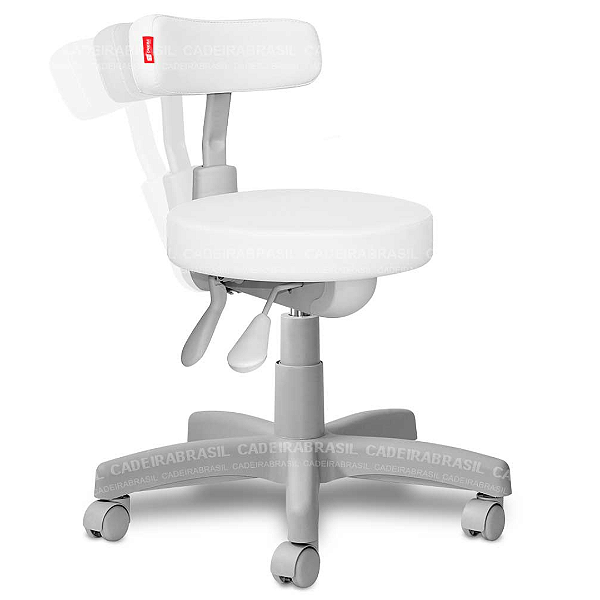 Cadeira Mocho Ergonômico CB 1537 Premium, Estética, Odontologia, Tatuador, Fisioterapia Cadeira Brasil