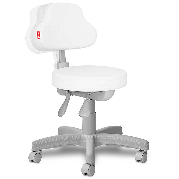 Cadeira Mocho Ergonômico CB 1547 Premium, Estética, Odontologia, Tatuador, Fisioterapia Cadeira Brasil