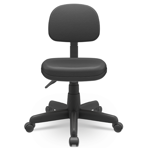 Cadeira Secretária Operativa Plus Slim Escritório Giratória Lisa PX018 Cadeira Brasil