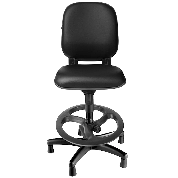 Cadeira Diretor Caixa Alta Ravan Plus Suporta 150kg 2 Lâminas RVDG08SB Cadeira Brasil