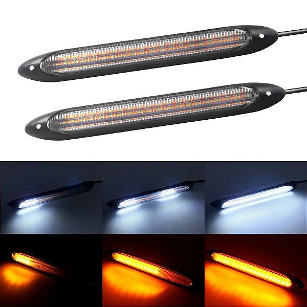 PAR FITA DE LED DAYTIME RUNNING LIGHT SEQUENCIAL  27.5CM