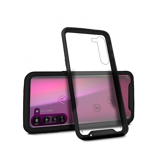 Capa para Motorola Moto Edge - Stronger Preta - Gshield