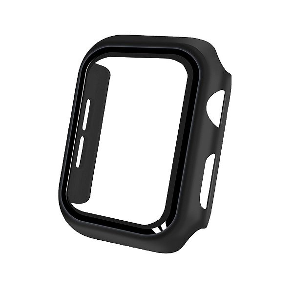 Case para Apple Watch 44MM - Armor - acompanha película integrada na case - Preta - Gshield