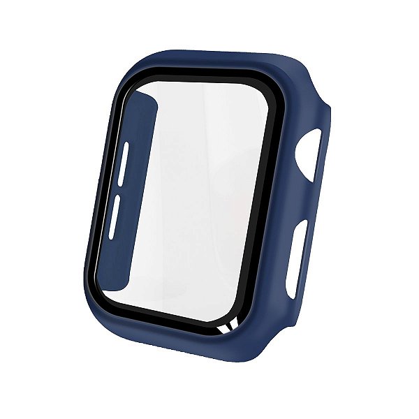 Case para Apple Watch 38MM - Armor - acompanha película integrada na case - Azul Navy - Gshield