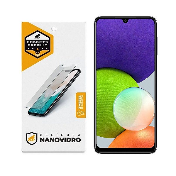 Película para Samsung Galaxy M32 4G / A22 4G - Nano Vidro - Gshield