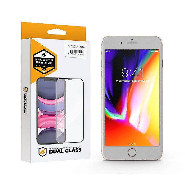 Película para iPhone 7 / 8 / SE 2 / SE 3 - Dual Glass Branca - Gshield