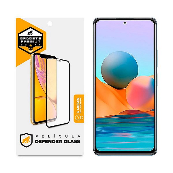 Película para Xiaomi Redmi Note 11 Pro - Defender Glass Preta - Gshield