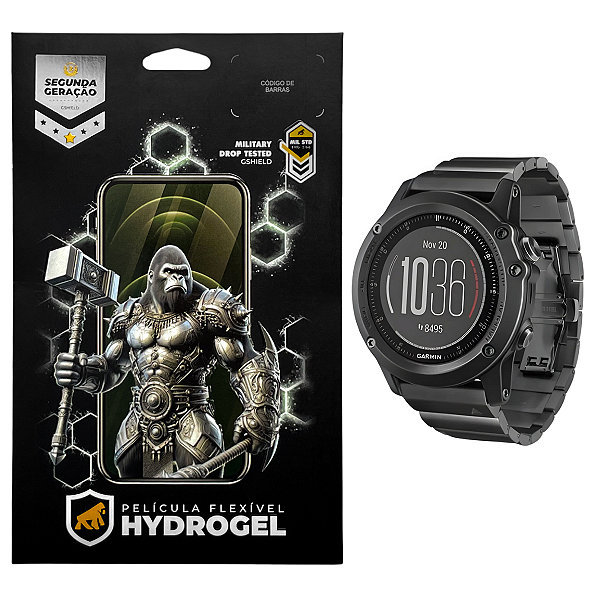 Película para Garmin Fenix 3 - Hydrogel HD - Gshield