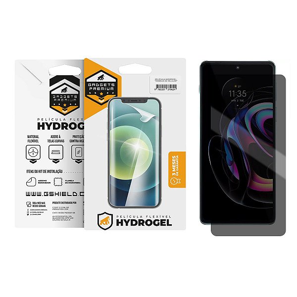 Película para Motorola Moto Edge 20 Pro - Privacidade Hydrogel - Gshield