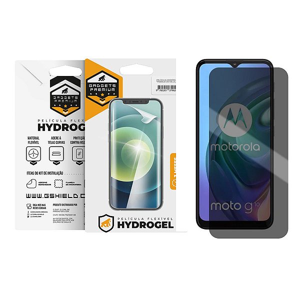 Película para Motorola Moto G10 / G20 / G30 - Privacidade Hydrogel - Gshield