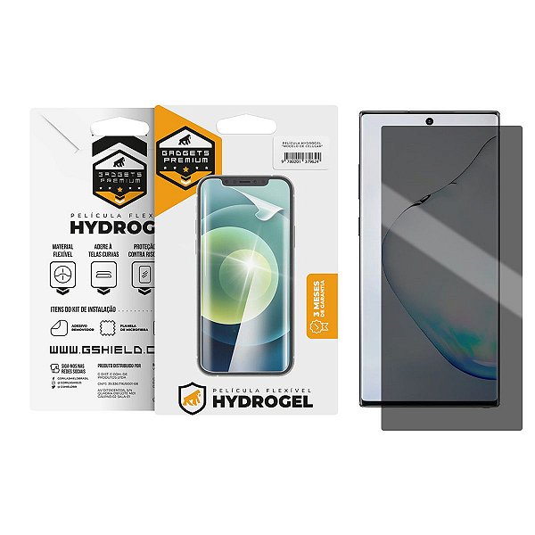 Película para Samsung Galaxy Note 10 Plus - Privacidade Hydrogel - Gshield