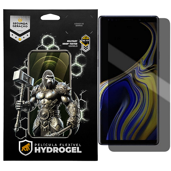 Película para Samsung Galaxy Note 9 - Privacidade Hydrogel - Gshield