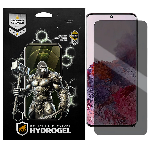 Película para Samsung Galaxy S20 - Privacidade Hydrogel - Gshield