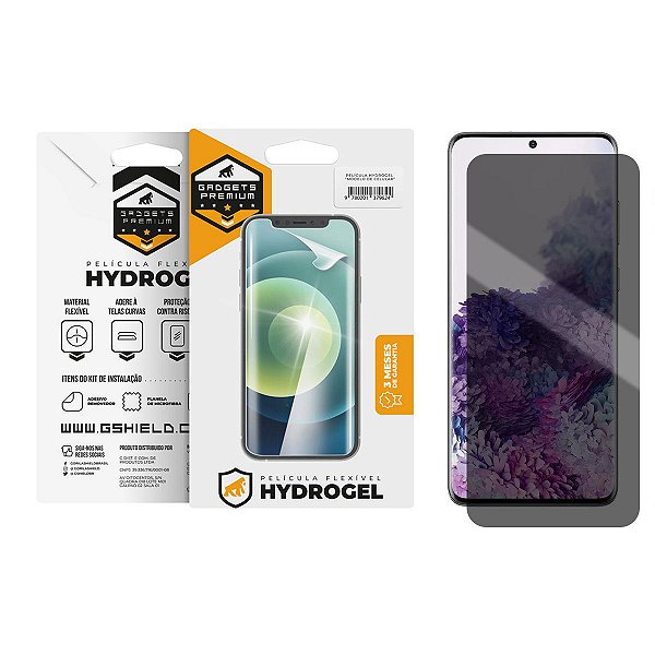 Película para Samsung Galaxy S20 Plus - Privacidade Hydrogel - Gshield