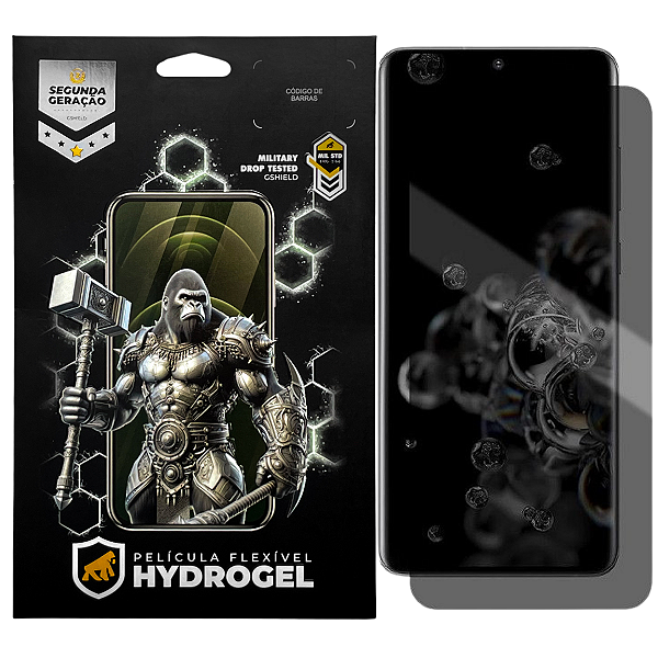 Película para Samsung Galaxy S20 Ultra - Privacidade Hydrogel - Gshield