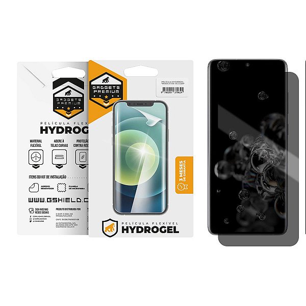 Película para Samsung Galaxy S20 Ultra - Privacidade Hydrogel - Gshield