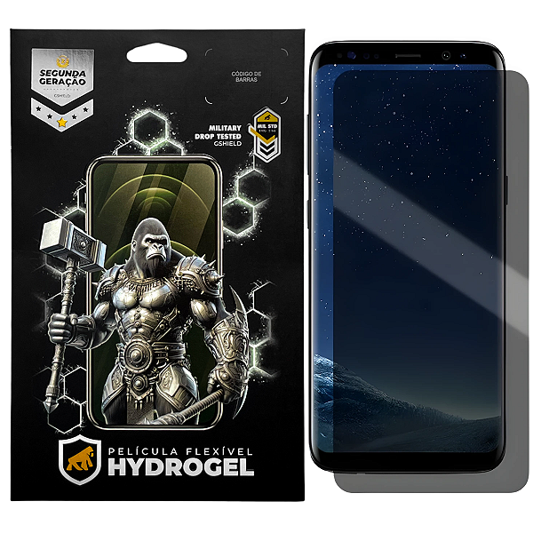 Película para Samsung Galaxy S8 - Privacidade Hydrogel - Gshield