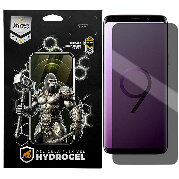 Película para Samsung Galaxy S9 - Privacidade Hydrogel - Gshield