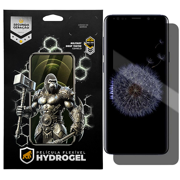 Película para Samsung Galaxy S9 Plus - Privacidade Hydrogel - Gshield