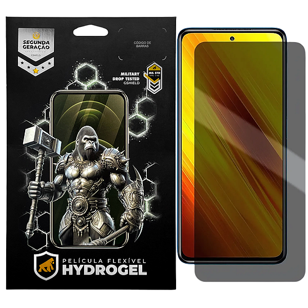 Película para Xiaomi Poco X3 / X3 Pro / X3 NFC - Privacidade Hydrogel - Gshield