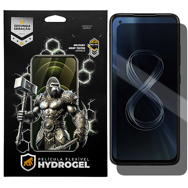Película para Asus Zenfone 8 - Privacidade Hydrogel - Gshield
