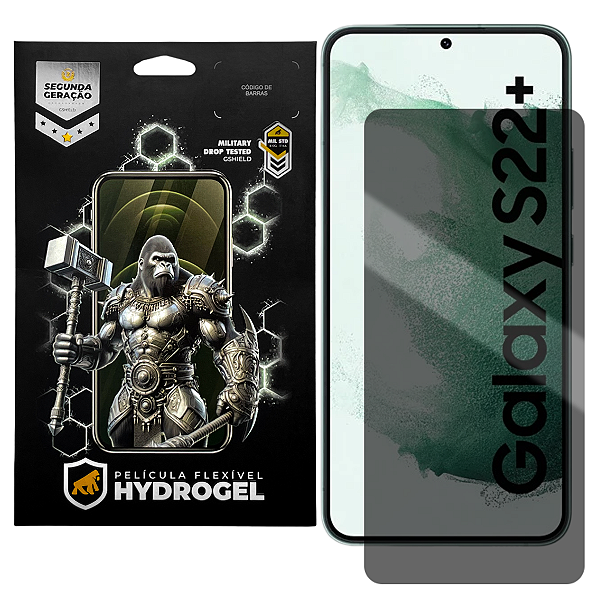 Película para Samsung Galaxy S22 Plus - Privacidade Hydrogel - Gshield