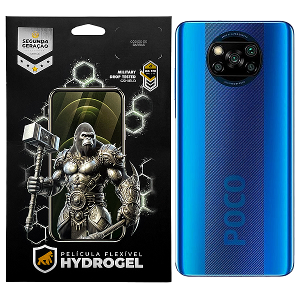 Película para Xiaomi Poco X3 / X3 Pro / X3 NFC - Traseira de Hydrogel - Gshield