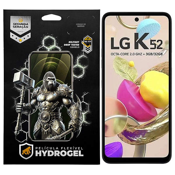 Película para LG52 - Hydrogel HD - Gshield