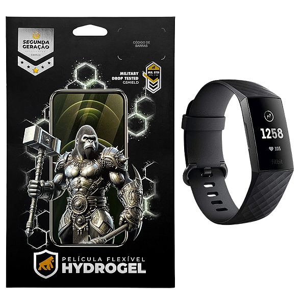 Película para Fitbit Charge 3 - Hydrogel HD - Gshield
