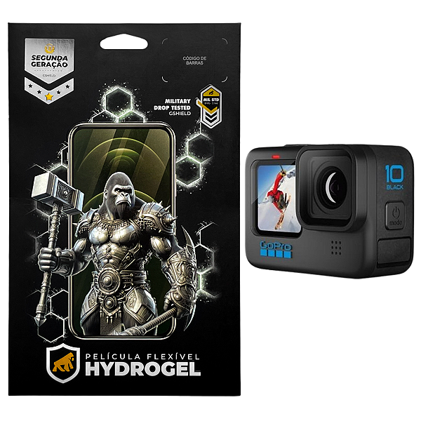 Película para Gopro Hero 10 Black - Hydrogel HD - Gshield