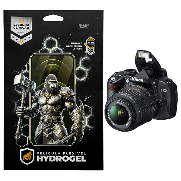 Película para Nikon D3000 - Hydrogel HD - Gshield