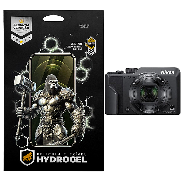 Película para Nikon Coolpix A1000 - Hydrogel HD - Gshield
