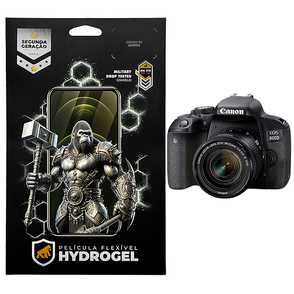 Película para Canon EOS 800D - Hydrogel HD - Gshield